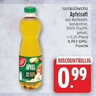 Apfelsaft von GUT&GÜNSTIG im aktuellen EDEKA Prospekt