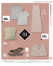 Promos Short Femme dans le catalogue "TEX les petits prix ne se cachent pas" de Carrefour à la page 15