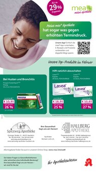 Aktueller mea - meine apotheke Prospekt (Neufahrn (Freising), 4 Seiten zum blättern mea - meine apotheke Prospekt Unsere Februar-Angebote mit 4 Seiten
