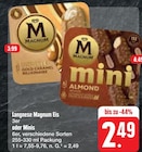 E center - Langnese Magnum Eis Angebot im Prospekt Langnese Magnum Eis bei E center im Prospekt "" für 2,49 €