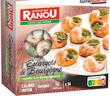 Escargots de Bourgogne Surgelés - MONIQUE RANOU à 7,28 € dans le catalogue Intermarché Hyper