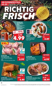 Schweinefilet im Kaufland Prospekt "Aktuelle Angebote" mit 60 Seiten (Aachen)