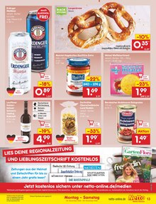 Nudeln im aktuellen Netto Marken-Discount Prospekt (Ulm) Nudeln im Netto Marken-Discount Prospekt "Aktuelle Angebote" mit 63 Seiten (Ulm)