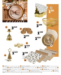 Prix et réduction Nappe Papier Noël dans le prospectus Gifi en cours Offre Nappe Papier Noël dans le catalogue Gifi du moment à la page 5