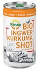 Bio Ingwer Kurkuma Shot von Solevita für 1,29 € bei Lidl im Angebot Bio Ingwer Kurkuma Shot von Solevita im aktuellen Lidl Prospekt