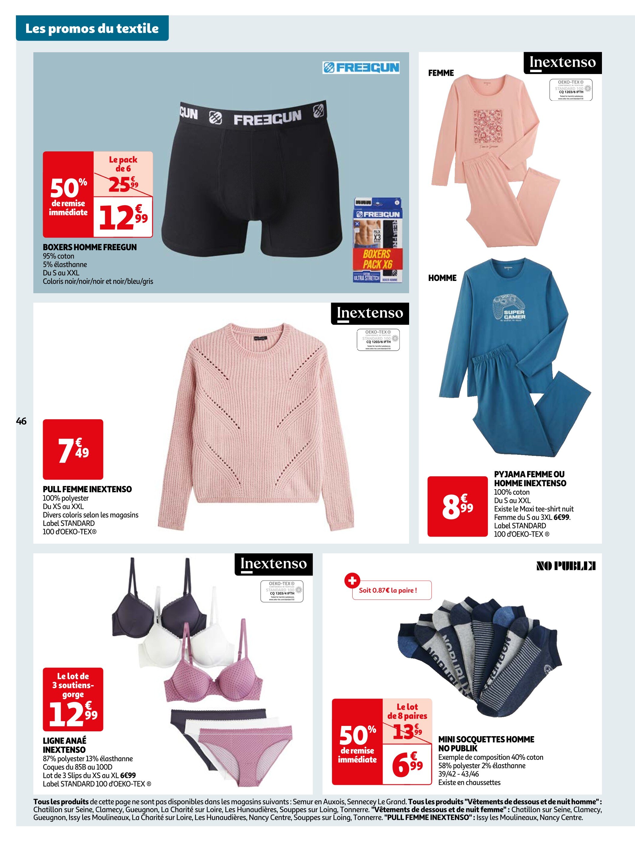 Auchan chaussettes homme hot sale