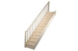 Escalier droit prémonté sapin + rampe "Elma" en promo chez Brico Dépôt Valence à 439,00 €