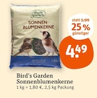 Sonnenblumenkerne Angebote von Bird’s Garden bei tegut Fulda für 4,49 €