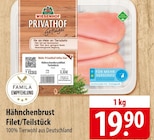 Wiesenhof Hähnchenbrust Filet/Teilstück bei famila Nordost im Bergen Prospekt für 19,90 €