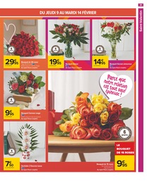 Offre Bouquet De Fleurs dans le catalogue Carrefour du moment à la page 31
