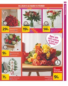 Promotion Saint-Valentin dans le prospectus Carrefour, valable du 07/02/2023 au 20/02/2023 Promo Saint-Valentin dans le catalogue Carrefour du moment à la page 31