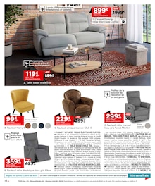 Promotion Fauteuil dans le prospectus But, valable du 23/09/2025 au 27/10/2025 Promo Fauteuil dans le catalogue But du moment à la page 18
