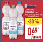 Mineralwasser im Angebot bei ALDI Nord in Solingen Mineralwasser Angebote von Gerolsteiner bei ALDI Nord Solingen für 0,69 €
