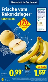 Aktueller Lidl Prospekt mit Bananen, "LIDL LOHNT SICH", Seite 4