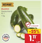 Zucchini von Heimat für 1,11 € bei Netto Marken-Discount im Angebot Zucchini von Heimat im aktuellen Netto Marken-Discount Prospekt