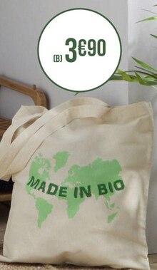 Tote bag - Géant Casino à Montreuil Tote bag en promo chez Géant Casino Montreuil à 3,90 €