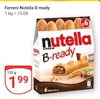 Aktuelle Nutella Angebote bei GLOBUS in Neuwied Aktuelles Nutella B-ready Angebot bei GLOBUS in Neuwied ab 1,99 €