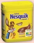 Poudre chocolatée - NESQUIK - Super U à Tremblay-en-France Poudre chocolatée - NESQUIK en promo chez Super U Tremblay-en-France à 2,36 €