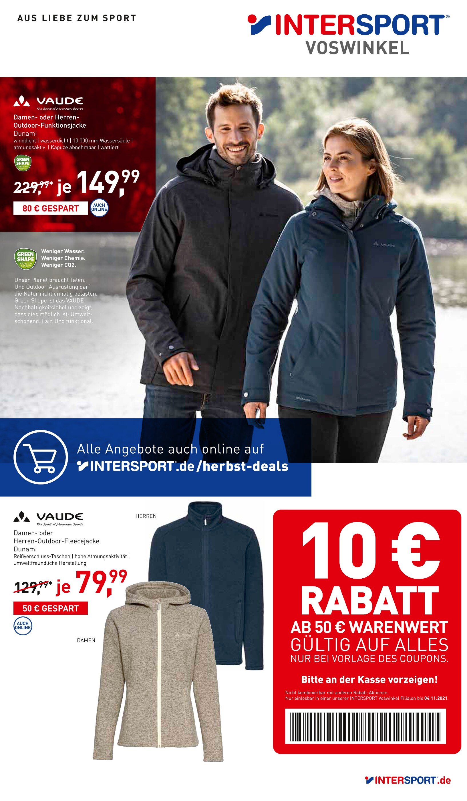 INTERSPORT Prospekt für Lünen mit 12 Seiten INTERSPORT Prospekt für Lünen: "Aktuelle Angebote", 12 Seiten, 28.10.2021 - 09.11.2021