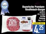 Bayerische Premium-Rindfleisch-Burger im EDEKA Prospekt Bayerische Premium-Rindfleisch-Burger im aktuellen EDEKA Prospekt für 4,25 €