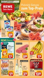 Bananen im REWE Prospekt in Albstadt Aktueller REWE Prospekt mit Bananen, "Dein Markt", Seite 1
