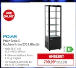 Serie C – Kuchenvitrine 235 l, Glastür im Angebot bei METRO in Düsseldorf Serie C – Kuchenvitrine 235 l, Glastür Angebote von Polar bei METRO Düsseldorf für 951,99 €