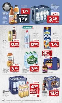 Volvic im combi Prospekt "Markt - Angebote" mit 36 Seiten (Celle)