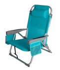 Chaise de plage multipostions - CARREFOUR - Carrefour à Caen Chaise de plage multipostions - CARREFOUR en promo chez Carrefour Caen à 39,99 €