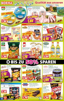 Pizza im Norma Prospekt "Mehr fürs Geld" mit 22 Seiten (Koblenz)