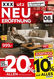 XXXLutz Prospekt für Gronau mit 12 Seiten XXXLutz Prospekt für Gronau: "NEUERÖFFNUNG in Salzbergen", 12 Seiten, 03.10.2026 - 17.10.2026