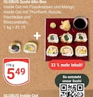 Sushi-Mix-Box Angebote von Globus bei GLOBUS Bruchsal für 5,49 €