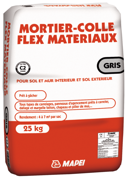 Mortier-colle flex gris 25 kg (1)