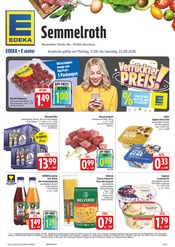 EDEKA Supermarkt Prospekt der aktuellen Woche mit 38 Seiten, gültig von 17.08.2026 bis 22.08.2026, in Pyrbaum und Umgebung Aktueller EDEKA Supermarkt Prospekt in Pyrbaum und Umgebung, "Wir lieben Lebensmittel!" mit 38 Seiten, 17.08.2026 - 22.08.2026