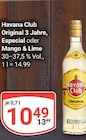 Aktuelles Original 3 Jahre, Especial oder Mango & Lime Angebot bei GLOBUS in Neubrandenburg ab 10,49 €