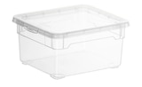 Rotho Aufbewahrungsbox CLEAR von Rotho für 2,29 € bei Sconto SB im Angebot Rotho Aufbewahrungsbox CLEAR von Rotho im aktuellen Sconto SB Prospekt