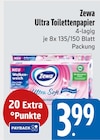 Ultra Toilettenpapier im E xpress Prospekt Ultra Toilettenpapier von Zewa im aktuellen E xpress Prospekt für 3,99 €