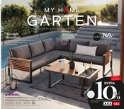 Aktueller XXXLutz Möbelhäuser Prospekt mit Gartentisch, "MY HOME GARTEN", Seite 1