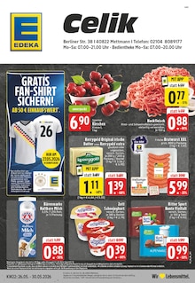 EDEKA Prospekt der Woche "Aktuelle Angebote" Seite 1, 26.05.2026 bis 30.05.2026 für Mettmann Aktueller EDEKA Prospekt "Aktuelle Angebote" Seite 1 von 26 Seiten für Mettmann