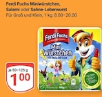 GLOBUS Roggentin - Miniwürstchen Angebot im Prospekt Miniwürstchen bei GLOBUS im Roggentin Prospekt für 1,00 €