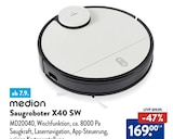 Saugroboter X40 SW im Angebot bei ALDI Nord in Erfurt Saugroboter X40 SW Angebote von Medion bei ALDI Nord Erfurt für 169,00 €