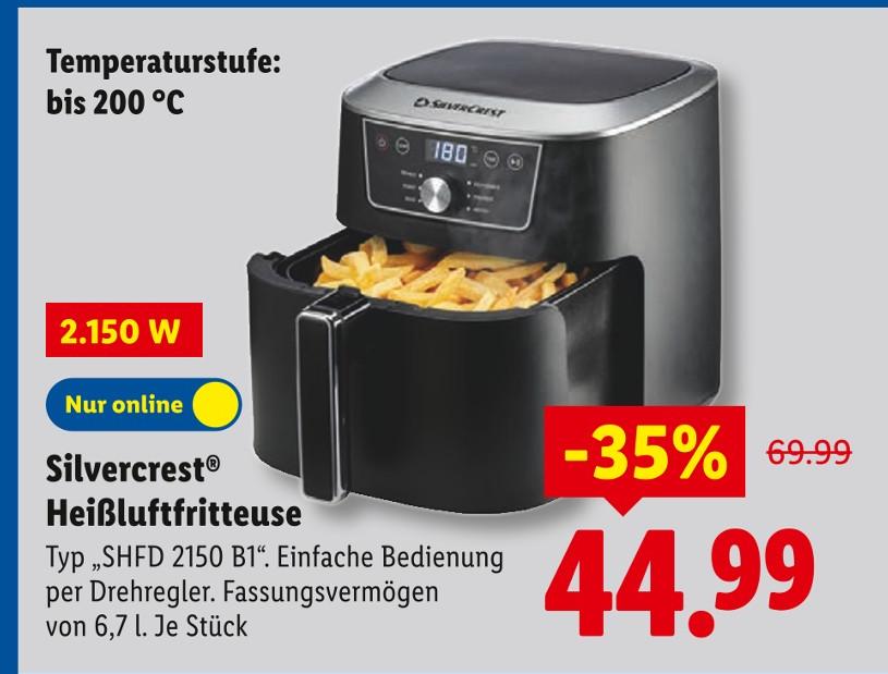 Heißluftfritteuse