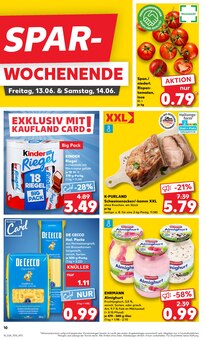 Schweinefleisch im aktuellen Kaufland Prospekt (Bochum) Schweinefleisch im Kaufland Prospekt "KNÜLLER" mit 54 Seiten (Bochum)