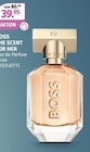 The Scent For Her im Müller Prospekt The Scent For Her von Boss im aktuellen Müller Prospekt für 39,95 €