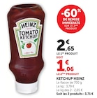 Ketchup - Heinz en promo chez Super U Castres à 1,06 €