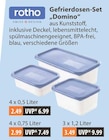 Gefrierdosen-Set Domino im V-Markt Prospekt Gefrierdosen-Set Domino von rotho im aktuellen V-Markt Prospekt für 2,49 €