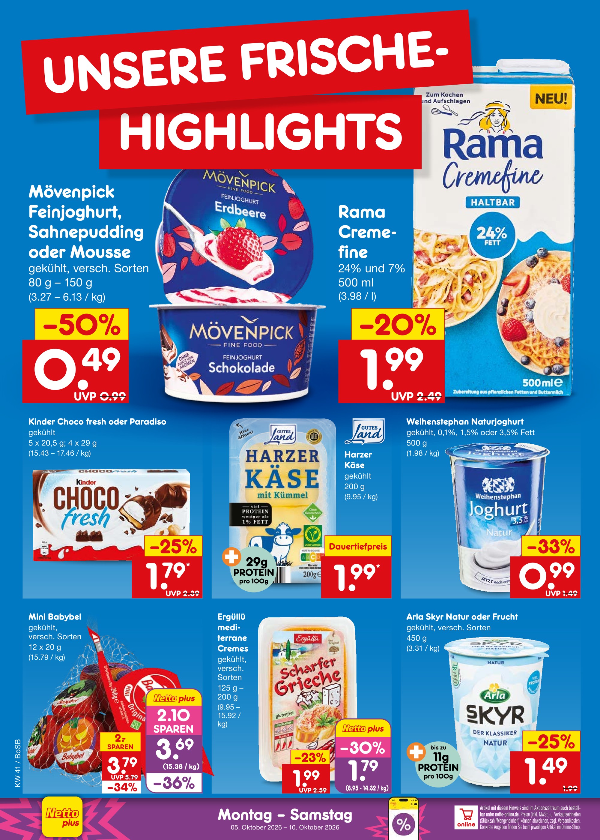 Margarine im aktuellen Netto Marken-Discount Prospekt (Essen) Margarine im Netto Marken-Discount Prospekt "Aktuelle Angebote" mit 70 Seiten (Essen)