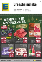 EDEKA Prospekt für Gütersloh: "Aktuelle Angebote", 28 Seiten, 09.12.2024 - 14.12.2024