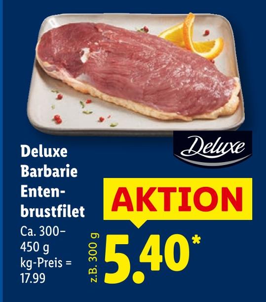 Barbarie Entenbrustfilet