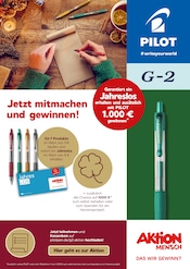 Pilot Pen Prospekt für Konstanz der aktuellen Woche, gültig von 04.12.2023 bis 31.12.2023 Aktueller Pilot Pen Konstanz Prospekt "Jetzt mitmachen und gewinnen!" mit 1 Seite