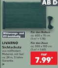 Sichtschutz im Angebot bei Kaufland in Bad Oeynhausen Sichtschutz Angebote von LIVARNO bei Kaufland Bad Oeynhausen für 7,99 €